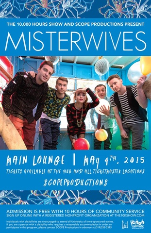 Misterwives flyer